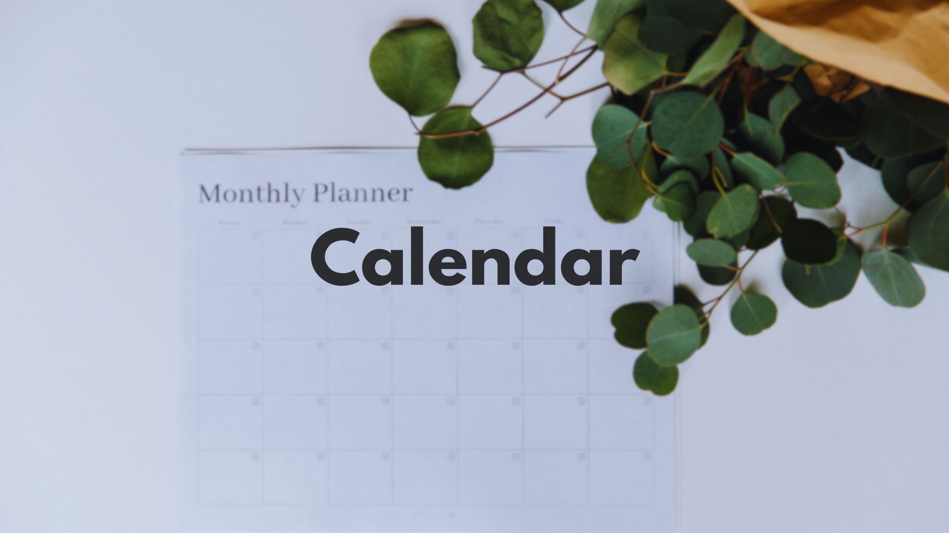 Calendar Blue Angel Parkway SDA Church Pensacola FL